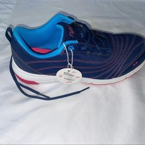 NWT Ryka Navy Blue Continuum athletictic shoes 7W